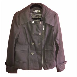 Kenneth Cole gray pea coat